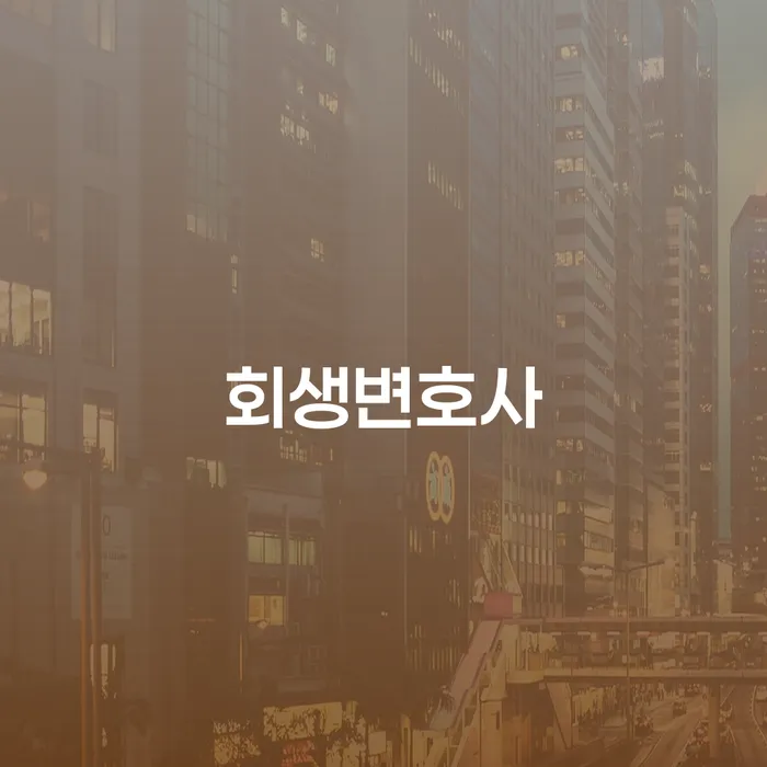 용인시 개인신용회복제도 개인회생으로 해결 해결하고 싶다면