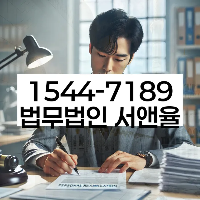 개인회생통장사용