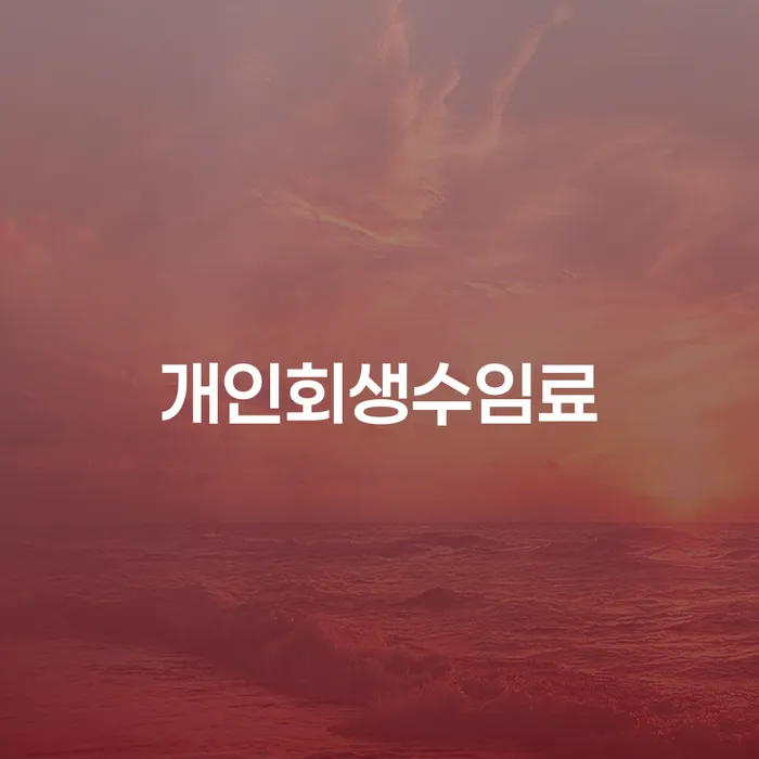 대구광역시 자영업폐업 후 개인회생으로 해결방법 해결 가능합니다.