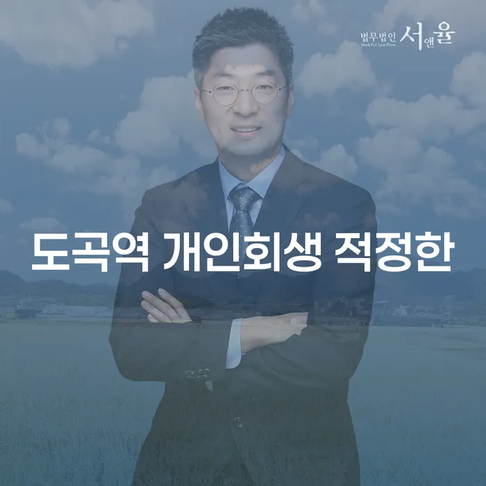 도곡역 개인회생 적정한
