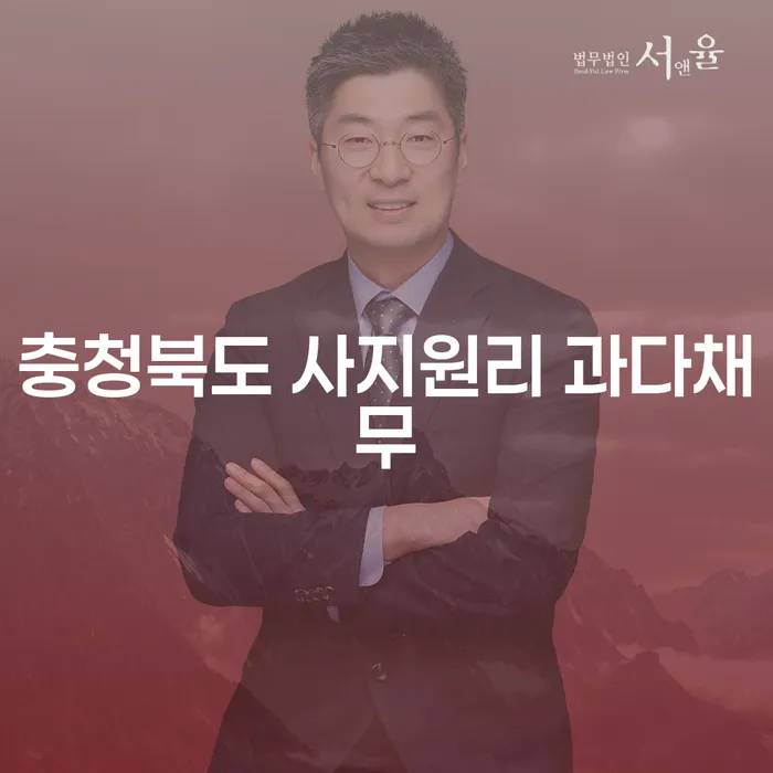 충청북도 사지원리의 과다채무, 해결 방법은 무엇일까요?
